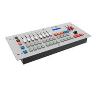 Audibax Control 192 - Controller DMX a 192 Canali - Controllo di 24 Apparecchi con 8 Canali DMX - Attivazione di Scene Tramite Suono, Manuale o Auto - Programmazione di Sequenze e Sequenze sui Fader