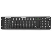 Audibax Control 8 - Controller DMX a 192 canali - Attivazione delle Scene Tramite Audio, TAP Sync o Automatica - Controllo della Velocità - 23 Sequenze e 6 Sequenze - Semplice Controller DJ