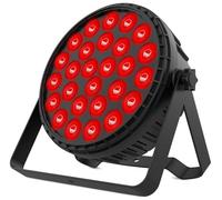 Audibax Dallas 162 RGBW - Faretto LED Disco - Faretto Professionale 162W - Dotato di 27 Luci LED RGBW da 6W - Sincronizzazione Musica - modalità Automatica - Connessione DMX a 4 o 8 Canali