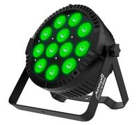 Audibax Dallas 72 RGBW - Faretto LED Disco - Faretto Professionale 72W - Dotato di 12 Luci LED RGBW da 6W - Sincronizzazione con la Musica - Modalità Automatica - Connessione DMX a 4 o 8 Canali