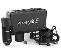Audibax MIC900 - Microfono a Condensatore da Studio - Include Custodia Rinforzata - Risposta in Frequenza 20 Hz/20 KHz - Microfono Professionale con Diagramma Polare Cardioide