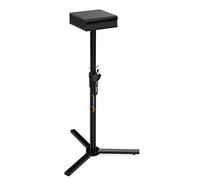 Audibax Neo SM20 - Supporto per Diffusori da Studio con Cuscinetto di Isolamento - Supporto per Monitor da Studio - Altezza Regolabile da 76 a 121,5 cm - Alta Stabilità e Sicurezza