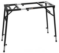 Audibax Onyx Pro 1 - Supporto Regolabile per Tastiere e Mixer - Carico Massimo di 50 kg - Supporto per Superficie Piana - Regolabile in Larghezza e Altezza - Protezioni per Pavimenti in Gomma