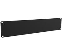 Audibax Pro Rack Panel 2U - Accessorio per pannello rack 2U - Montaggio su armadi rack o server da 19 pollici - Copertura cieca - Compatibilità universale - in acciaio - colore nero