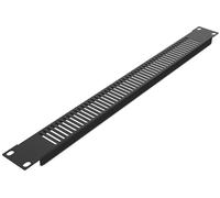 Audibax Pro Rack Panel Vent 1U - Accessorio per Pannello Rack Ventilato 1U - Montaggio su Rack da 19 pollici - Compatibilità Universale - Fessure di Ventilazione Verticali - Realizzato in Acciaio