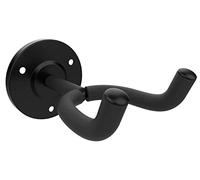 Audibax SG-05 - Supporto per Chitarra a Muro Appendiabiti Chitarra Elettrica o Acustica - Wall Coat Rack per Chitarra con Protezione in Gomma - Larghezza di Apertura 55 mm