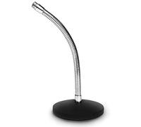 Audibax SM46 - Supporto per Microfono da Tavolo - Supporto da Tavolo con Base Rotonda - Asta Flessibile e Resistente - Base Stabile e Robusta con Diametro di 13 cm e Altezza di 16 cm