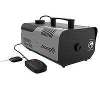 Audibax Smoke 900 - Macchina del Fumo Illuminata con LED RGB - Macchina del Nebbia con Telecomando - Potenza 900W - Capacità 0,9 L - Fumo al Minuto di 280m3 - Riscaldamento in 4 min