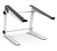 Audibax TOP-5W - Supporto per Laptop - Supporto per Computer per Cabina o Studio DJ - Altezza Regolabile da 16,5 a 25,5 cm - Copertura Inclusa - Supporto Pieghevole per Laptop per DJ - In Acciaio