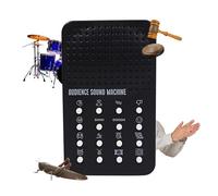 Audience Sound Machine con 16 applausi, applausi, applausi, rumori di cricket, colpo da bordo, record scratch - Creatore di suoni elettronico portatile a tema pubblico per bambini con 16 effetti