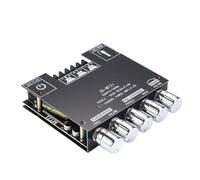 Audio Amplifier Board, 2.1 Channel Amplifier Module, 100 W Subwoofer, AUX Input, Portable Wireless Audio Receiver, Compact and High Power, Ideal for Store, Theaters, Speaker System