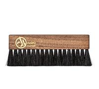 Audio Anatomy - Spazzola per la pulizia dei dischi in vinile in pelo di capra e noce, noce