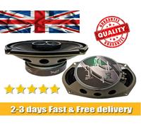 Audio Auto 15.2x22.9cm 3 Vie Porta Mensola Speaker Coppia 350W Qualità Sound UK