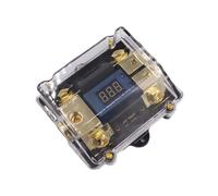 Audio Auto LED Digitale Tensione Display Rv Veicolo Con Fusibili Anl Supporto