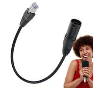 Audio Cable, Extension Cable Connector Tool, 5 Pin Converter Cord, Trasmissione del segnale stabile, Versatile Compatibility, 1 Pacco, Per Amplifiers, Mixers, , Lighting, Sound Systems