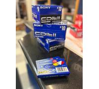 Audio cassette Sony C46 Chrome,nuove sigillate,conf. da10, PREZZO CONFEZIONE 10P
