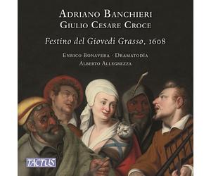 Audio Cd Adriano Banchieri / Giulio Cesare Croce - Festino Del Giovedi Grasso, 1