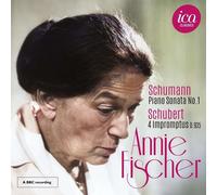 Audio Cd Annie Fischer: Schumann Piano Sonata No. 1 & Schubert 4 Impromptus D. 9