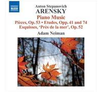 Audio Cd Anton Arensky - Piano Music, Pieces Op.53, Etudes Opp.41 E 74, 6 Esquis