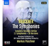 Audio Cd Anton Bruckner - Symphonies Nos. 0-9 (18 Cd)