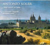 Audio Cd Antonio Soler - Obra Vocal En Latin - Vocal Works In Latin