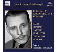 Audio Cd Arturo Benedetti Michelangeli: The Early Recordings Vol. 1 - 1939-1948
