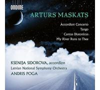 Audio Cd Arturs Maskats - Accordion Concerto / Tango / Cantus Diatonicus