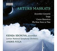 Accordion Concerto / Tango / Cantus Diatonicus - Arturs Maskats (Audio Cd)
