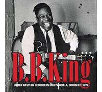 Audio Cd B.B. King - United Western Recorders Hollywood La, October 1 1972