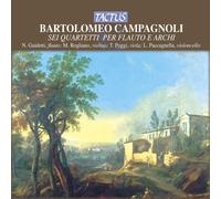 7471104 Audio Cd Bartolomeo Campagnoli - 6 Quartetti Per Flauto Ed Archi