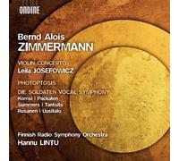Audio Cd Bernd Alois Zimmermann - Violin Concerto / Photoptosis