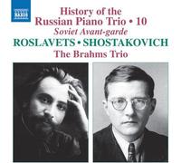 Audio Cd Brahms Trio: Nikolai Andrejewitsch Roslawez / Dmitri Schostakovitch - T