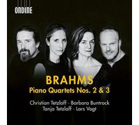 Audio Cd Brahms / Vogt / Tetzlaff - Piano Quartets Nos. 2 & 3