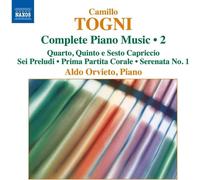 Opere Per Pianoforte (integrale), Vol.2 - Camillo Togni (Audio Cd)