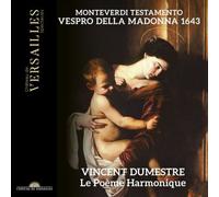 Audio Cd Claudio Monteverdi - Testamento. Vespro Della Madonna 1643