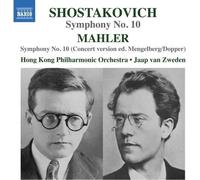 Audio Cd Dmitri Schostakowitsch - Symphony No. 10 / Gustav Mahler - Symphony No.
