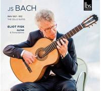 Audio Cd Eliot Fisk: Johann Sebastian Bach - Cello Suits (Transcripted For Guita