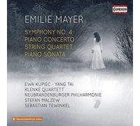 Emilie Mayer Emilie Mayer: Symphony No. 4/Piano Concerto/String Quartet/... (CD)