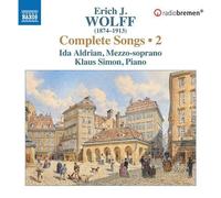 Audio Cd Erich J. Wolff - Complete Songs, Vol. 2