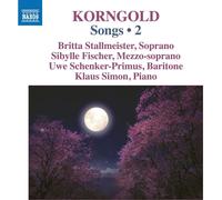 Songs Vol.2 - Erich Wolfgang Korngold (Audio Cd)