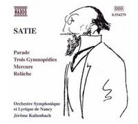 Audio Cd Erik Satie - Parade, 3 Gymnopedies, Mercure, Relache, Cinema