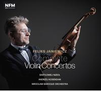 Audio Cd Feliks Janiewicz - Violin Concertos