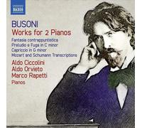 Audio Cd Ferruccio Busoni - Works For 2 Pianos