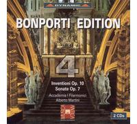 7215440 Audio Cd Francesco Antonio Bonporti - Complete Works Vol.4 (2 Cd)