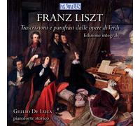 Transcriptions Of Verdi Operas - Franz Liszt (Audio Cd)