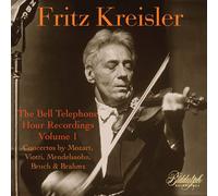 Audio Cd Fritz Kreisler: The Bell Telephone Hour Recordings: Vol. 1