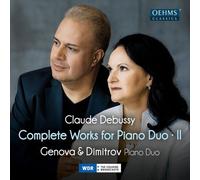 Audio Cd Genova & Dimitrov Piano Duo - Debussy - Samtliche Werke Fur Klavierduo