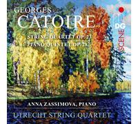 Audio Cd Georges Catoire - String Quartet Op. 23, Piano Quintet Op. 28
