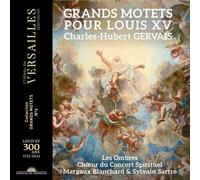 Audio Cd Gervais / Sartre / Les Ombres - Grands Motets Pour Louis Xv