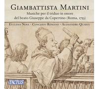 Musiche Per Triduo In Onore Del Beato Da Copertino - Giambattis... (Audio Cd)